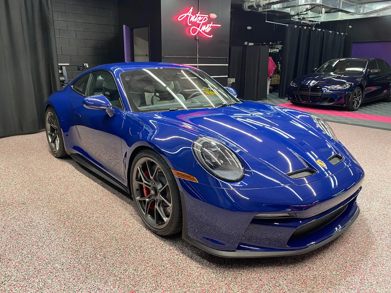 Blue Porsche GT3 Ceramic Coating