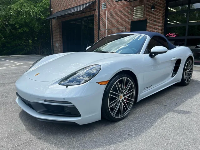 Brand new 718 Boxster GTS - Full body PPF @suntekfilms, wheels off coating, glass coatings, PPF coating.#audi #bmw #mercedes #porsche #tesla #ford #Ferrari #model3 #modely #Bentley #lexus #jaguar #landrover #carync #astonmartin #fuquayvarina #apexnc #lamborghini #raleigh #ppf #xpel #3m #suntek #feynlab #ceramicpro #gtechniq #carpro
#paintprotectionfilm