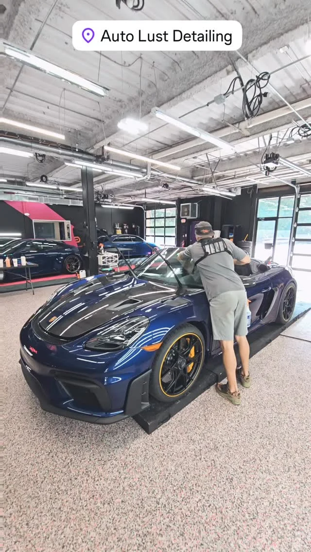 #carync #apexnc #ppf #porsche #raleigh #paintprotectionfilm #suntek #xpel #windshieldprotection