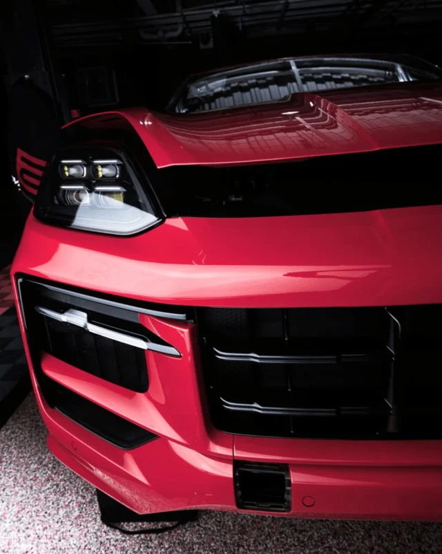 Cayenne GTS in for full front PPF.Modern bumpers like this are a maze of vents, sensors, and sharp angles, so every section gets broken down and wrapped in smaller pieces to keep the film flat and invisible. No overlay seams on the main surfaces, only where the design actually changes.#Porsche #CayenneGTS #PPF #PaintProtectionFilm #PPFInstall #AutoLust #ApexNC #CaryNC #DetailingProcess #ProInstall #TriangleNC #919Cars #PorscheCary