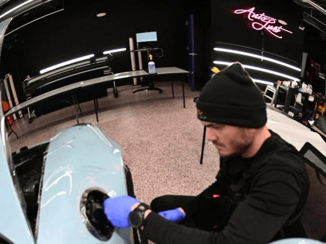 Shameless logo sneak.
Back to work.#paintprotectionfilm #ppf #ceramiccoating #paintcorrection #apexnc